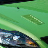 Жабры на капот в стиле "Focus RS" (текстурный пластик) для Ford Focus 2 (2004-2011) купить недорого с доставкой в Электросталь
