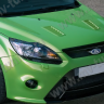 Жабры на капот в стиле "Focus RS" (текстурный пластик) для Ford Focus 2 (2004-2011) купить недорого с доставкой в Электросталь