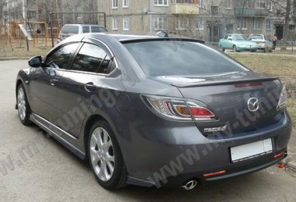 Козырек на заднее стекло var №1 для Mazda 6 Sedan (2008-2012) купить недорого с доставкой в Электросталь
