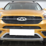 Защита радиатора "Standart" Chery Tiggo 7 (2016-2020) верх, чёрная купить недорого с доставкой в Электросталь